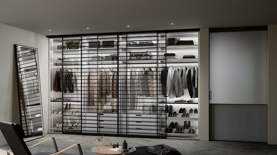 Bild 1527 Einbauschrank mit Gleittür